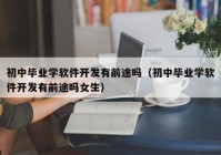 初中毕业学软件开发有前途吗（初中毕业学软件开发有前途吗女生）